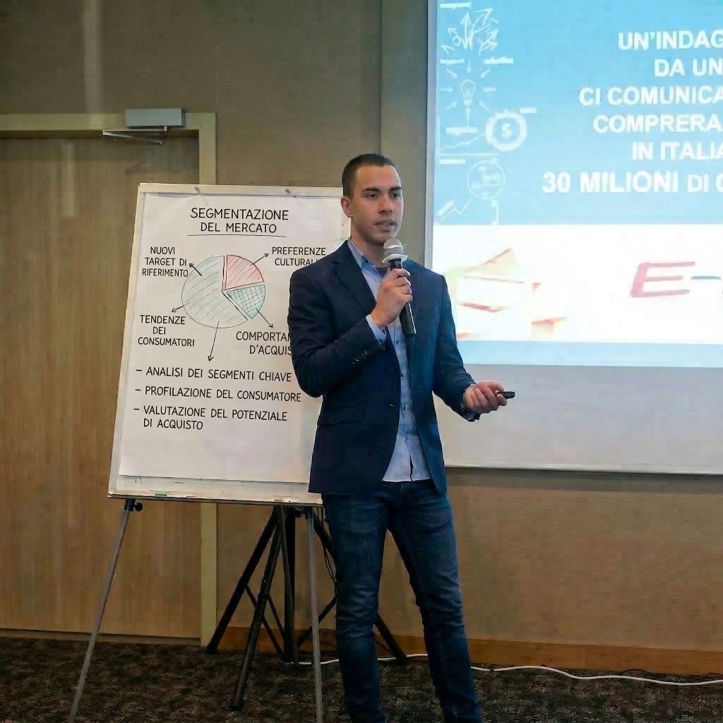 Marco — Founder Lion International - Public Speaking